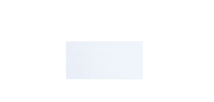 Envelope 110 x 220 mm Bruneau 80 g without window white - Box of 500