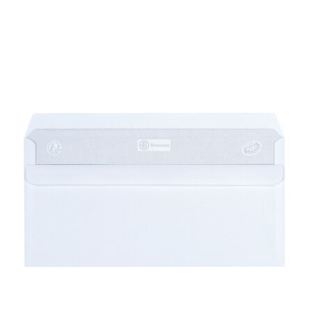 Sobre 110 x 220 mm Bruneau 80 g sin ventana blanco - Caja de 500