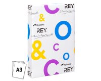 Paper A3 white 80 g Rey Office - Ream of 500 sheets