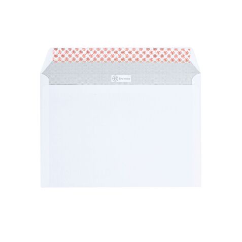 Enveloppe 162 x 229 mm Bruneau 90 g avec fenêtre 45 x 100 mm blanche - Boîte de 500