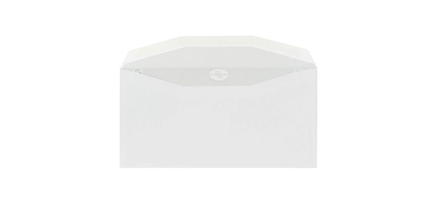 Enveloppe mécanisable La Couronne blanche 115 x 225 mm - Boîte de 1000