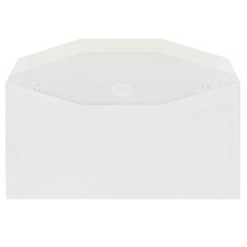 Enveloppe pour mise sous pli automatique 114 x 229 mm La Couronne 80 g sans fenêtre blanche - Boîte de 1000