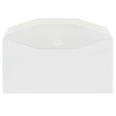 Enveloppen voor automatisch plooien 114 x 229 mm La Couronne 80 g zonder venster wit - Doos van 1000