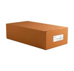 Enveloppen voor automatisch plooien 114 x 229 mm La Couronne 80 g zonder venster wit - Doos van 1000