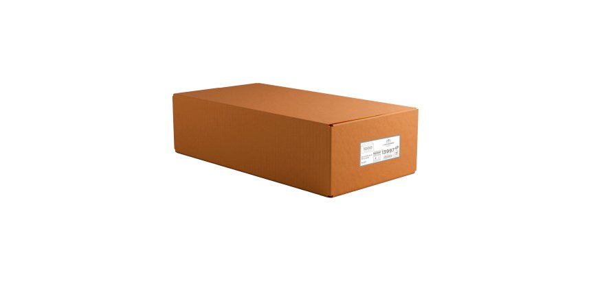 Enveloppe pour mise sous pli automatique 114 x 229 mm La Couronne 80 g sans fenêtre blanche - Boîte de 1000