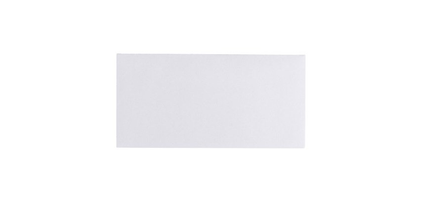 Enveloppe pour mise sous pli automatique 114 x 229 mm La Couronne 80 g sans fenêtre blanche - Boîte de 1000