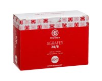 Staples Bruneau 24/6 galvanized - box of 5000