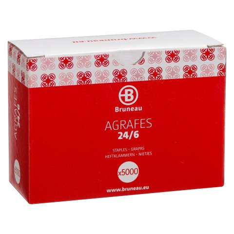 Grapa Galvanizada Bruneau 24/6 – Caja de 5000