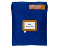 Sleeve for mail with bellows Alba 40 x 50 cm blue