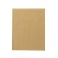 Box of 500 administrative sleeves Bruneau in brown kraft without window 260 x 330 mm with protective strip