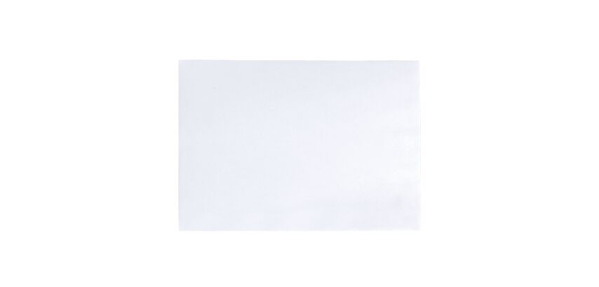 Bruneau - Weißes Büttenumschlag 162 x 229 mm 90 g ohne Fenster - Packung mit 500