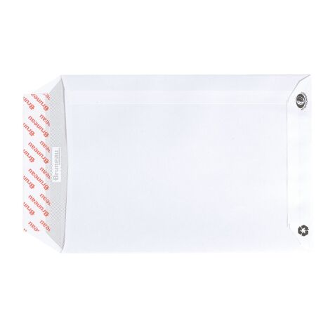 Pochette velin blanc 162 x 229 mm Bruneau 90 g sans fenêtre - Boîte de 500