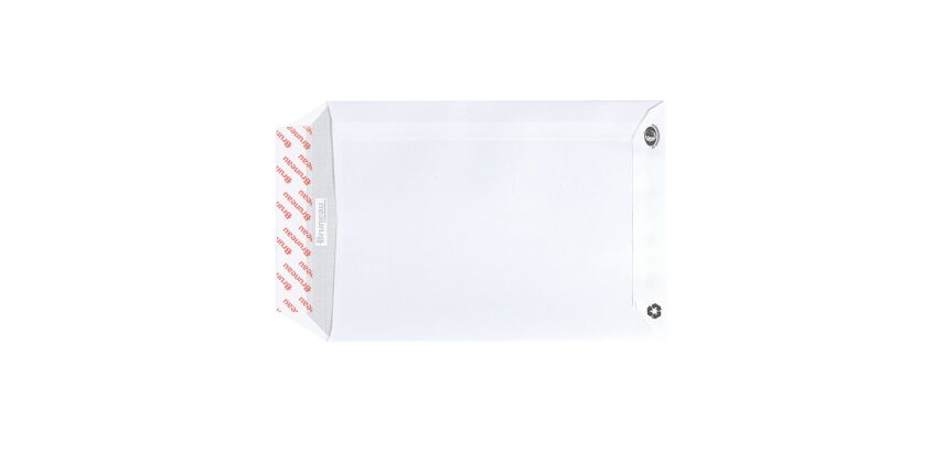 Bruneau - Pochette velin blanc 162 x 229 mm 90 g sans fenêtre - Boîte de 500