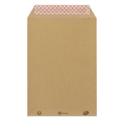 Sobres kraft marrón 176 x 250 mm Bruneau 90 g sin ventana - Caja de 500