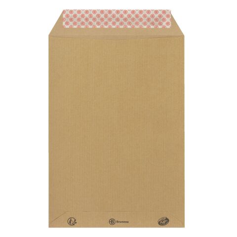 Sobres kraft marrón 176 x 250 mm Bruneau 90 g sin ventana - Caja de 500