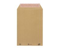 Pochette kraft milleraies brun 162 x 229 mm Bruneau 90 gr sans fenêtre - Boîte de 500