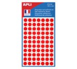 Pastilles adhésives Ø 8 mm couleurs - Pochette de 462 gommettes