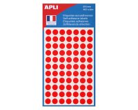 Agipa, 462 coloured round labels, Ø 8 mm