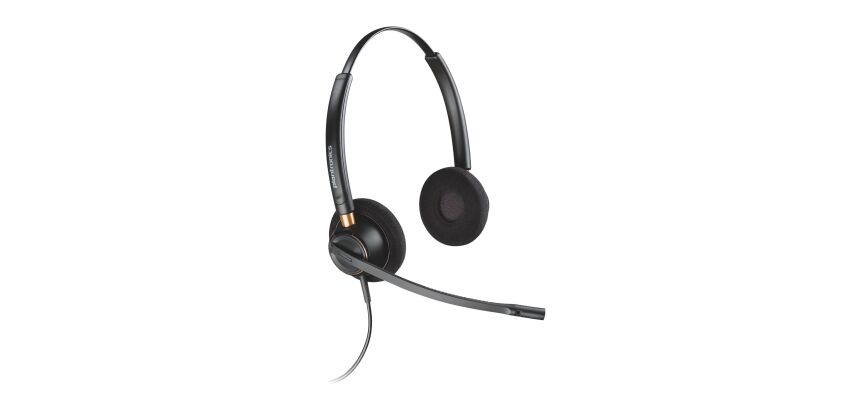 Auricular HP Poly HW520 biaural (conexión QDU10P)
