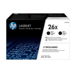 HP 26X (CF226XD) Pack 2 tóneres originales negro alta capacidad