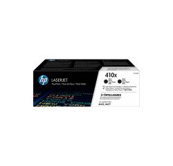 HP 410X (CF410XD) Pack 2 tóneres originales negro alta capacidad