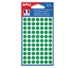 Pastilles adhésives Ø 8 mm couleurs - Pochette de 462 gommettes