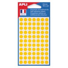 Pastille adhésive Ø 8 mm Agipa 11183 couleur - Boîte de 462