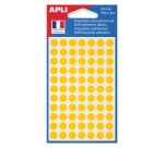 Pastille adhésive Ø 8 mm Agipa 11183 couleur - Boîte de 462
