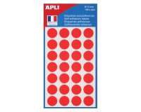 Adhesive sticker diameter 15 mm Agipa 11184 color - Box of 168