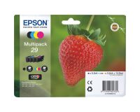 Epson 29 Pack 4 cartuchos originales negro + tricolor (175 + 3+180 páginas)
