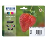 Epson 29 Pack 4 cartouches noire + couleurs pour imprimante jet d'encre