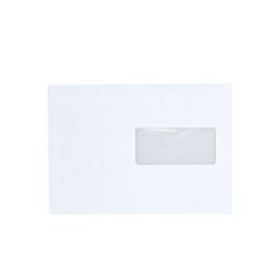 Enveloppe Bruneau 80 g/m² blanche avec bande protectrice - Boîte de 500