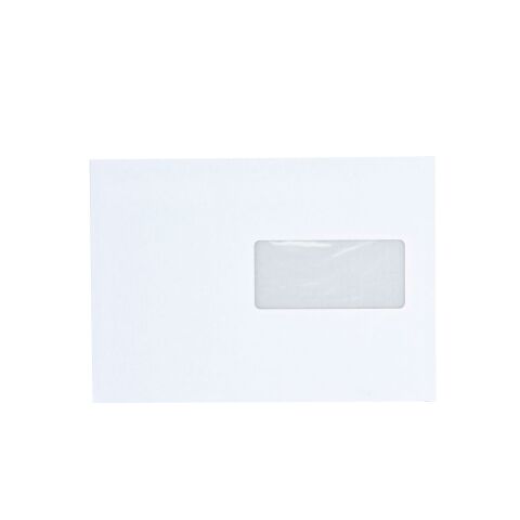 Sobre 162 x 229 mm Bruneau 80 g con ventana 45 x 100 mm blanco - Caja de 500