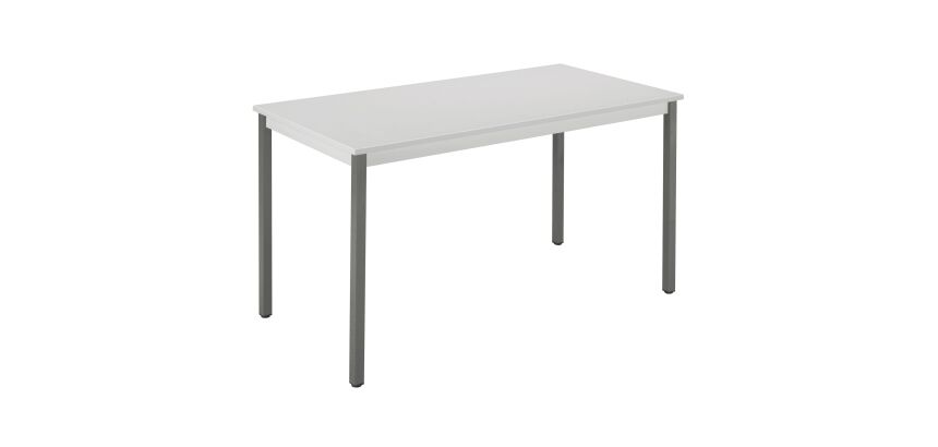 Table multi-usages gris clair L 120 x P 60 cm - Éco