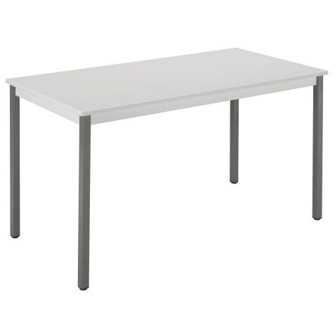 Table multi-usages gris clair L 120 x P 60 cm - Éco