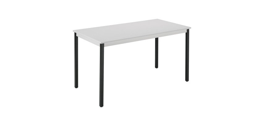 Table multi-usages gris clair L 120 x P 60 cm - Éco