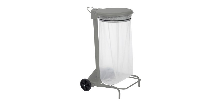 Support de sacs roulant - 110 litres