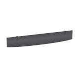 Voile de fond L 160 cm anthracite Exprim