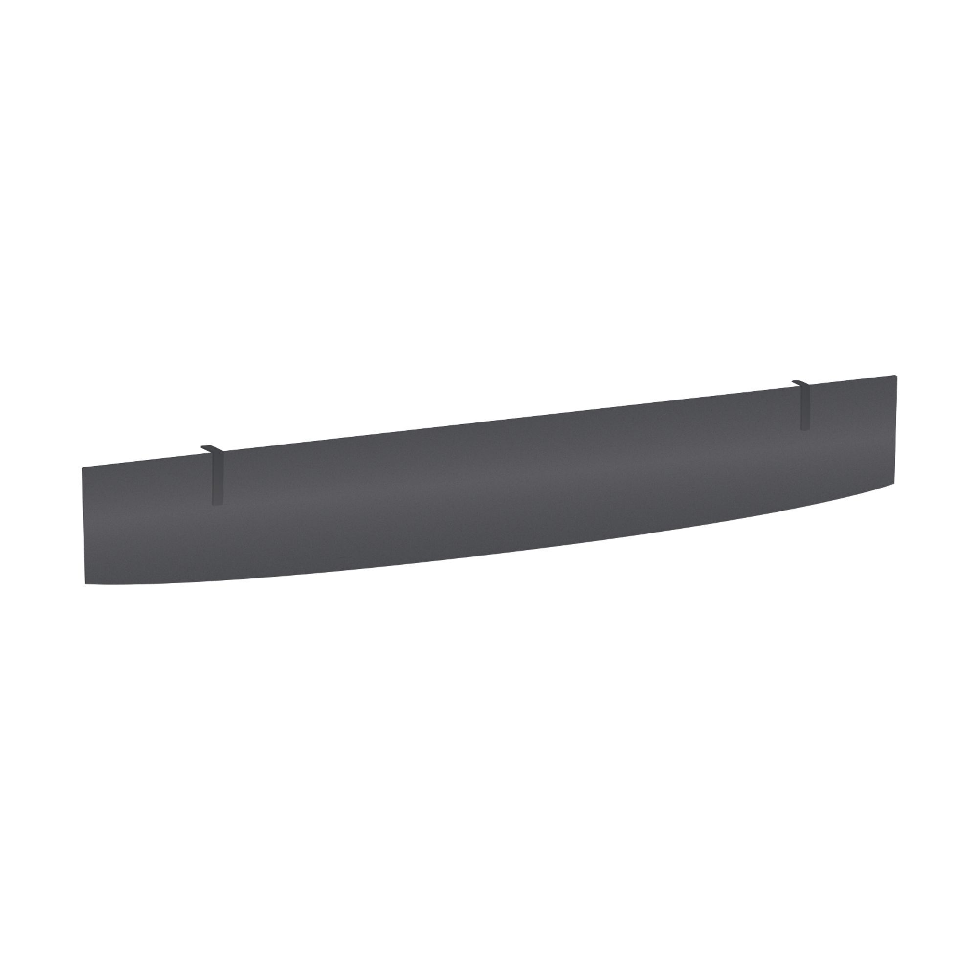 Voile de fond L 160 cm anthracite Exprim