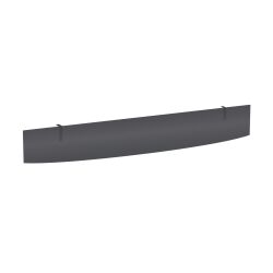 Voile de fond L 160 cm anthracite Exprim