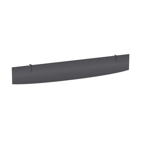 Voile de fond L 160 cm anthracite Exprim
