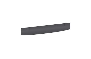 Laminated anthracite background veil for the Eden and Eden Arch desk