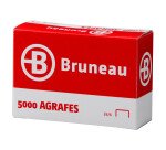 Agrafe Bruneau 26/6 galvanisée – Boîte de 5000