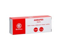 Nietjes Bruneau 26/6 gegalvaniseerd - Doos van 5000