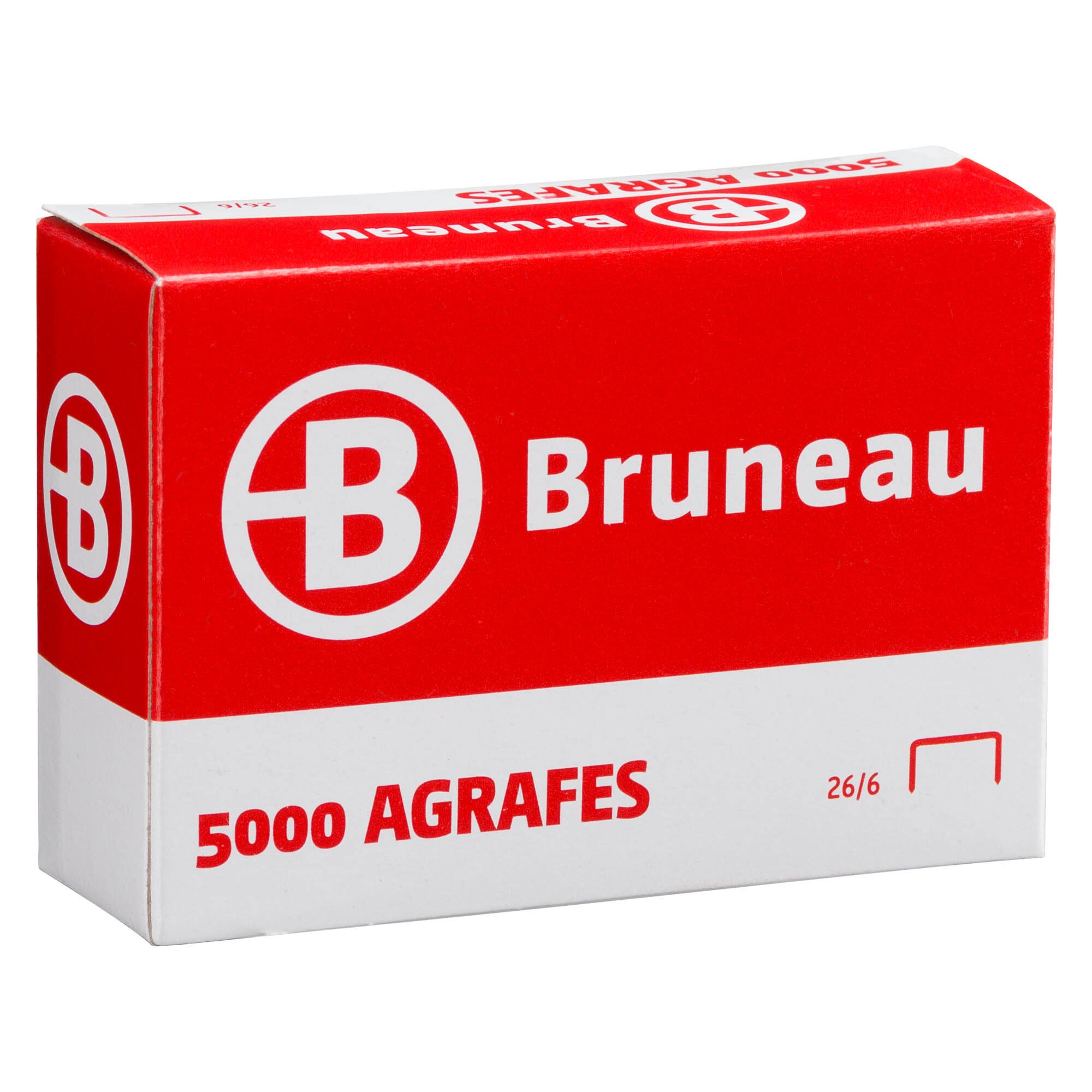 Boîte D'Agrafes Standard 26/6 Galvanisées Rapid - 5000 Agrafes De Qualité Premium