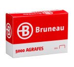 Agrafe Bruneau 26/6 galvanisée – Boîte de 5000