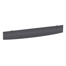 Anthracite melamine background veil for Eden desk and Eden Arch.