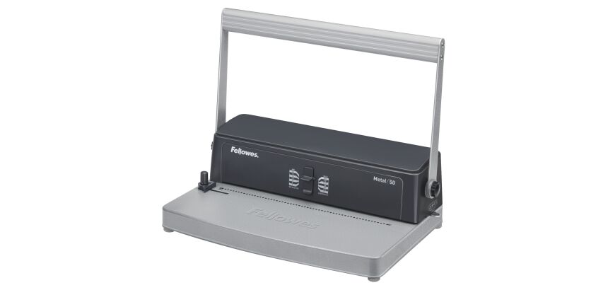 Encuadernadora espiral metálica Fellowes Metal 50