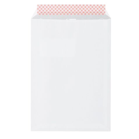 Sobre bolsa n.8 blanco din 229 x 324 mm tira de silicona 90 g - Caja de 250 unidades