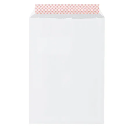 Pochette papier vélin blanc autocollante sans fenêtre ecologique et  eco-responsable